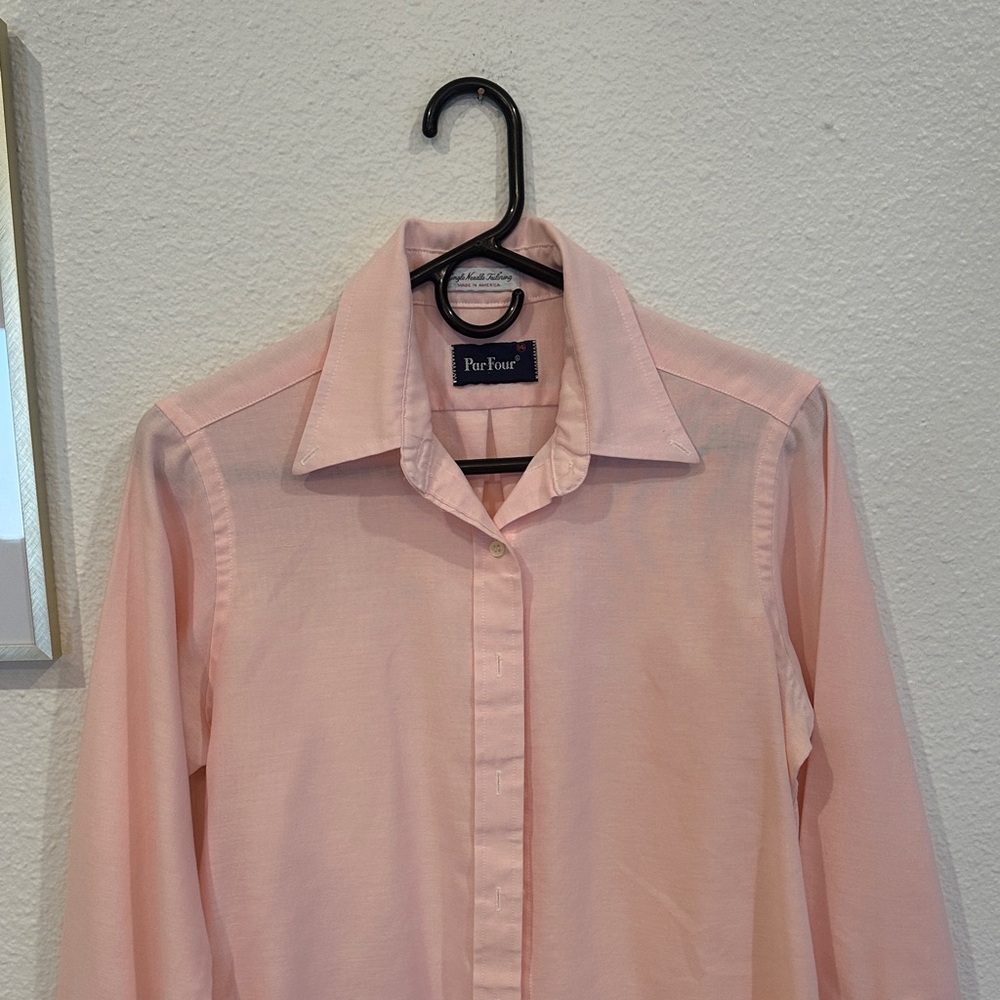 Women’s Pink Button Down Shirt